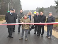 Odbiory dróg powiatowych w gminach Chęciny i Sitkówka - Nowiny. 