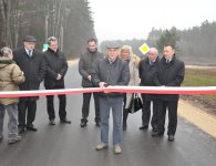 Odbiory dróg powiatowych w gminach Chęciny i Sitkówka - Nowiny. 