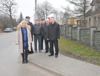 Odbiory dróg powiatowych w gminach Chęciny i Sitkówka - Nowiny. 