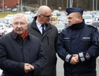 Nowe samochody przekazane dla policji