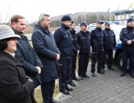 Nowe samochody przekazane dla policji