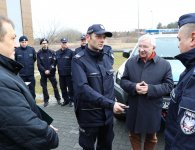 Nowe samochody przekazane dla policji