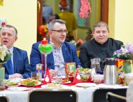 Wigilia w Niwach w gminie Daleszyce. 