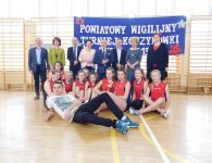 Powiatowy Wigilijny Turniej Koszykówki w Rudkach.