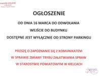 Ważny komunikat!