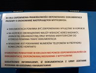 Dokumenty pocztą bądź do urny