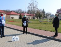 Płyny do dezynfekcji już w jednostkach powiatu