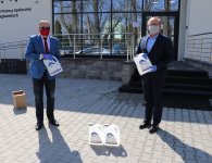 Płyny do dezynfekcji już w jednostkach powiatu