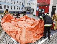 Strażacy pomagają w walce z koronawirusem