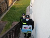 Strażacy pomagają w walce z koronawirusem