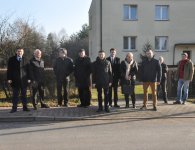 Odbiory dróg powiatowych w gminie Zagnańsk. 