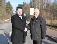 Odbiory dróg powiatowych w gminie Zagnańsk. 