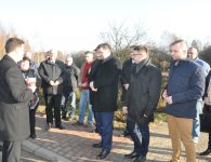 Odbiory dróg powiatowych w gminie Zagnańsk. 