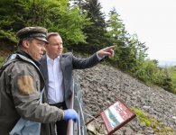 Prezydent Andrzej Duda z wizytą w powiecie