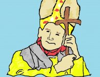 Konkurs wiedzy o Janie Pawle II - prace plastyczne do lat 12