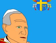Konkurs wiedzy o Janie Pawle II - prace plastyczne do lat 12