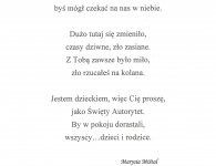 Konkurs wiedzy o Janie Pawle II - wiersze do lat 12