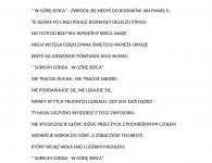 Konkurs wiedzy o Janie Pawle II - wiersze osoby dorosłe 