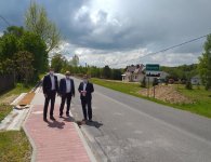 Gospodarskie wizyty na drogach powiatowych