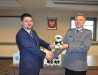 Współpraca starosty kieleckiego ze świętokrzyską policją 