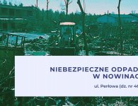Na sesji o składowisku odpadów w Nowinach - prezentacja