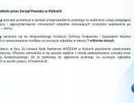 Na sesji o składowisku odpadów w Nowinach - prezentacja