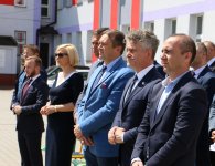Podpisanie aktu erekcyjnego i wmurowanie kamienia węgielnego pod budowę żłobka w gminie Miedziana Góra.