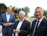 Odbiór dróg w Zagnańsku i Mniowie