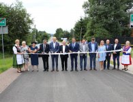 Odbiór dróg w Zagnańsku i Mniowie