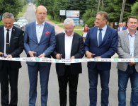 Odbiór dróg w Zagnańsku i Mniowie