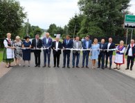 Odbiór dróg w Zagnańsku i Mniowie