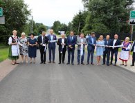 Odbiór dróg w Zagnańsku i Mniowie