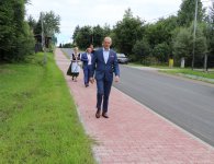Odbiór dróg w Zagnańsku i Mniowie