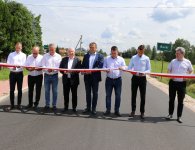 Odbiór dróg w Zagnańsku i Mniowie