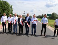 Odbiór dróg w Zagnańsku i Mniowie