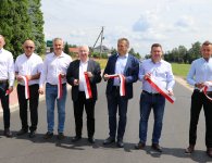 Odbiór dróg w Zagnańsku i Mniowie
