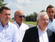 Odbiór dróg w Zagnańsku i Mniowie