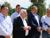 Odbiór dróg w Zagnańsku i Mniowie
