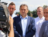 Odbiór dróg w Zagnańsku i Mniowie