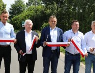 Odbiór dróg w Zagnańsku i Mniowie