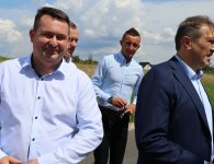 Odbiór dróg w Zagnańsku i Mniowie
