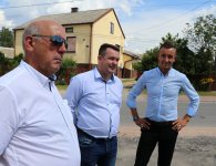 Odbiór dróg w Zagnańsku i Mniowie