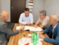 Rozmawiali o drogach w mieście i gminie Morawica
