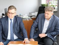Przedstawiciele powiatu wadowickiego z wizytą w starostwie