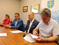 Kaniów z nową drogą