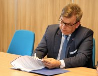Podpisanie umów e-geodezja 