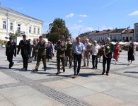 Tablica upamiętniająca 100. rocznicę utworzenia Armii Ochotniczej 