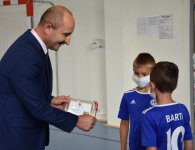 Otwarcie hali w Chmielniku 