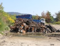 Trwają prace na pogorzelisku w Nowinach
