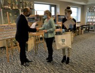 Laureaci konkursów ekologicznych  nagrodzeni